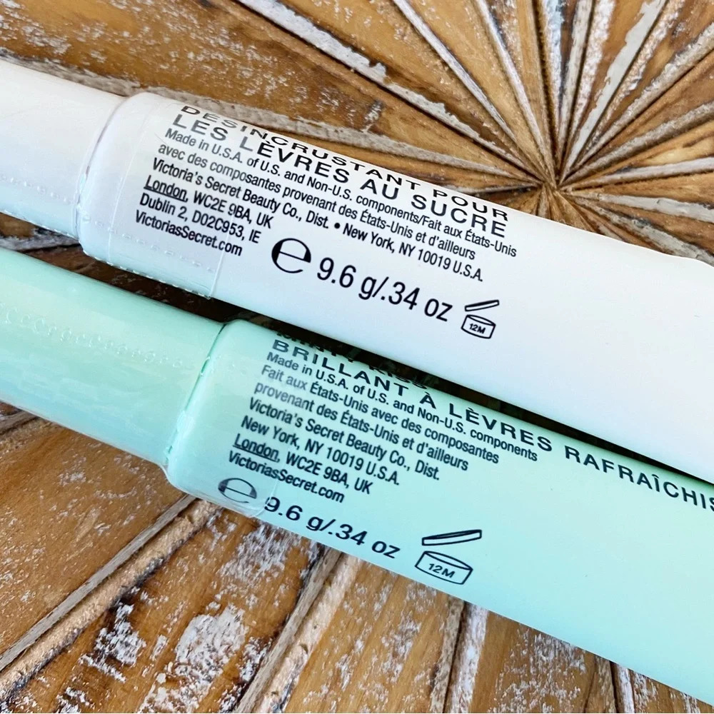 NWT Victoria’s Secret Lip Care Duo - Refreshing Minty Lip Gloss and Sugar Scrub - Picture 3 of 4